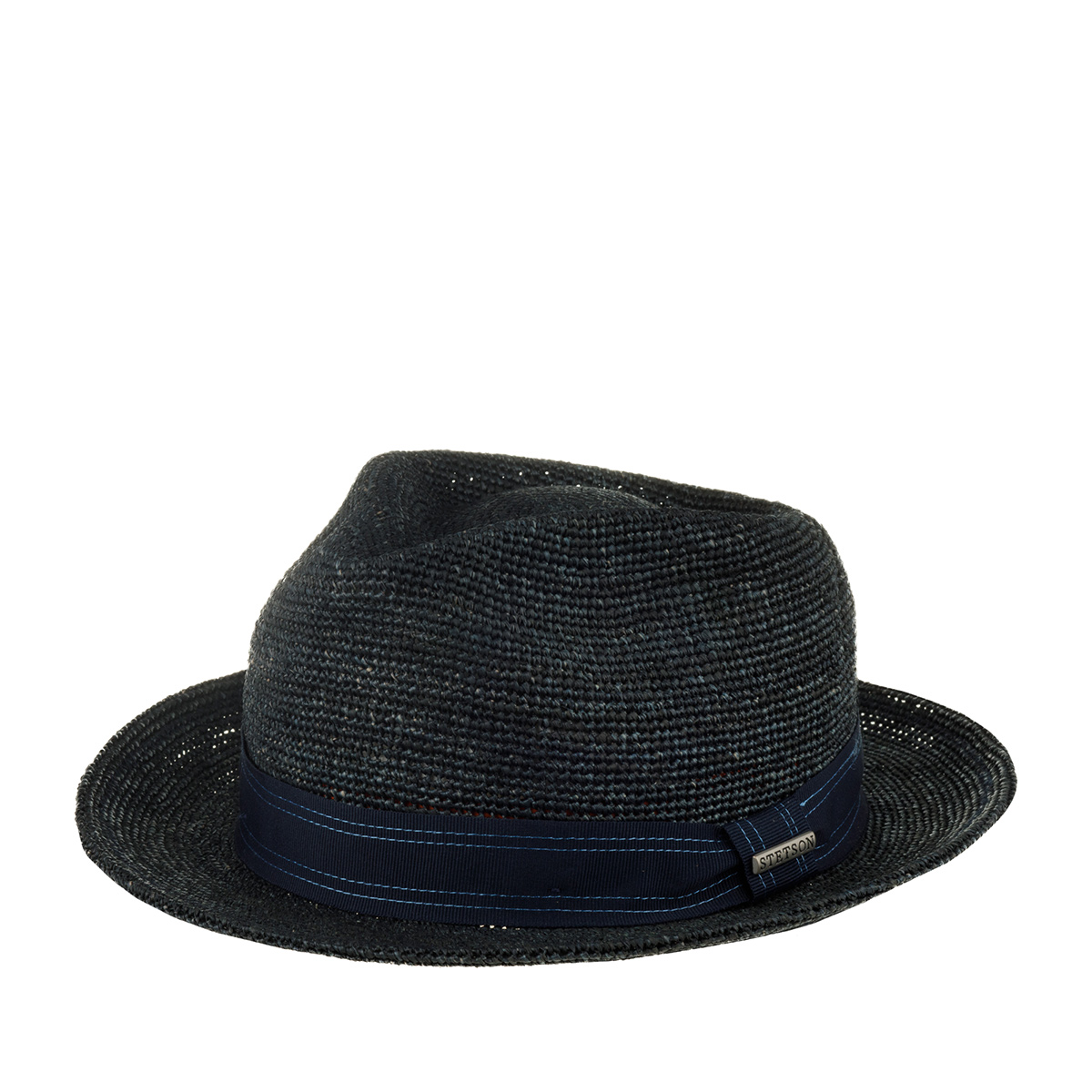 Шляпа STETSON арт. 2198509 FEDORA RAFFIA CROCHET (темно-синий)
