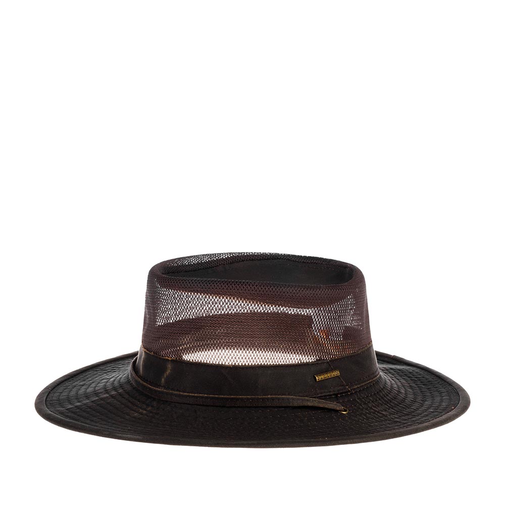 Шляпа STETSON арт. 2791101 OUTDOOR AIR CO PE (темно-коричневый)