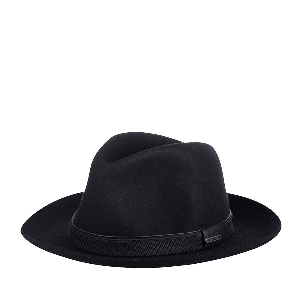 Шляпа STETSON арт. 2198209 FEDORA FURFELT (синий)