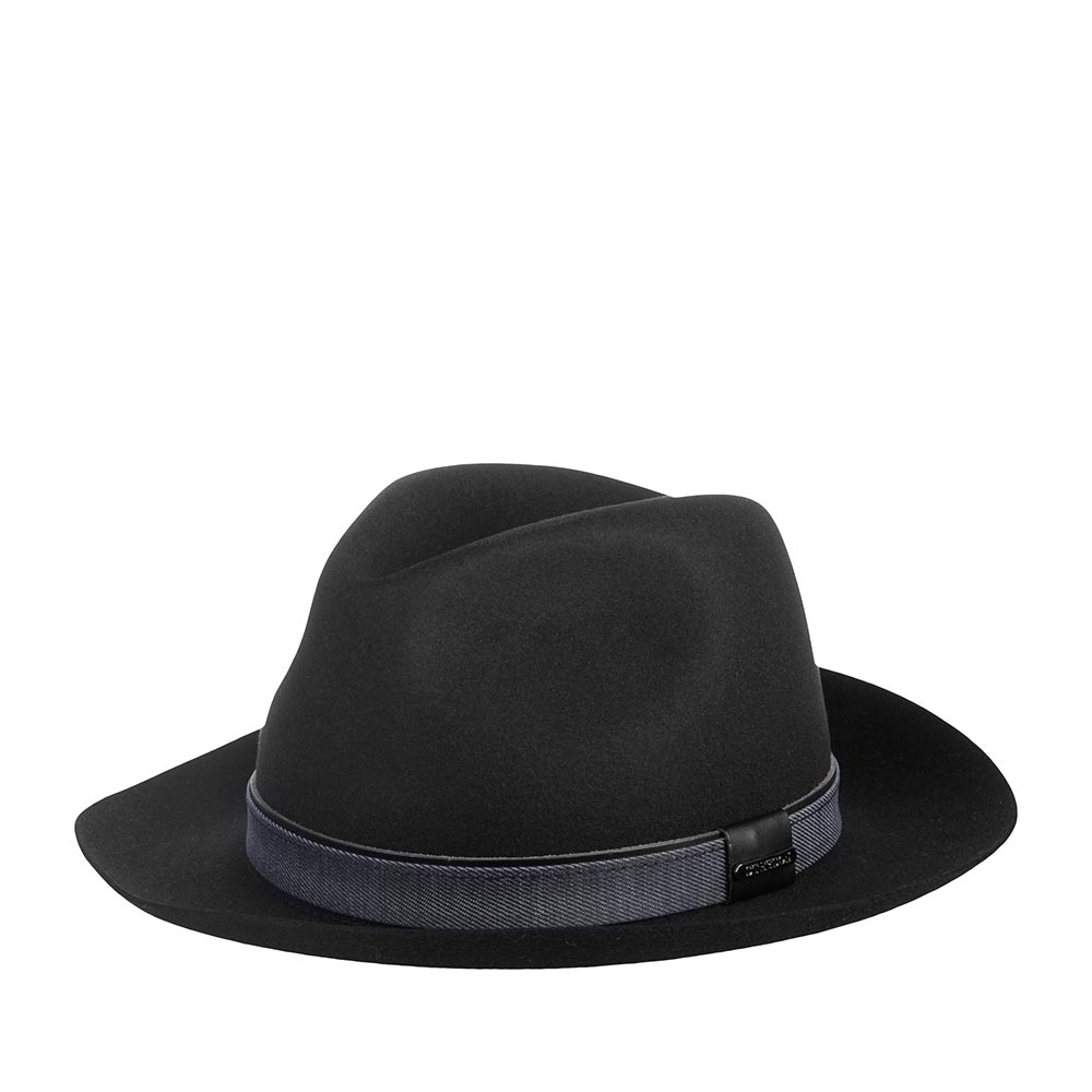 Шляпа STETSON арт. 2198209 FEDORA FURFELT (черный)