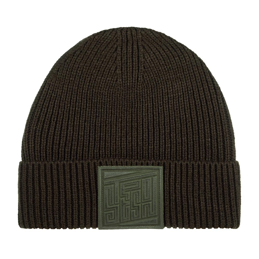 Шапка STETSON арт. 8599128 BEANIE EMBOSSED BADGE (зеленый)