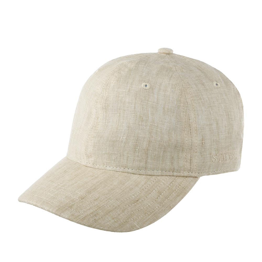 Бейсболка STETSON арт. 7713101 BASEBALL CAP LINEN (бежевый)