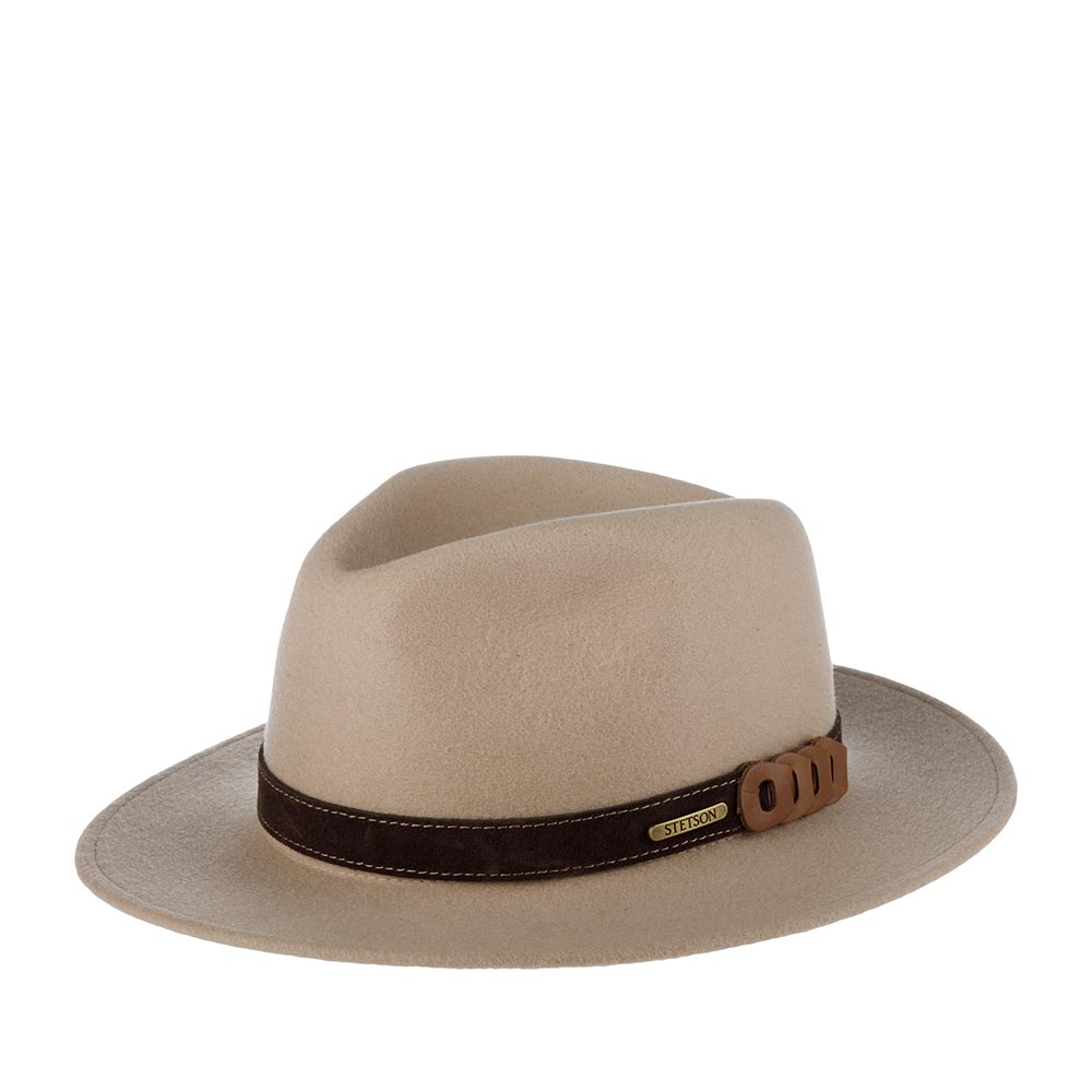 Шляпа STETSON арт. 2638102 TRAVELLER WOOLFELT (кремовый)