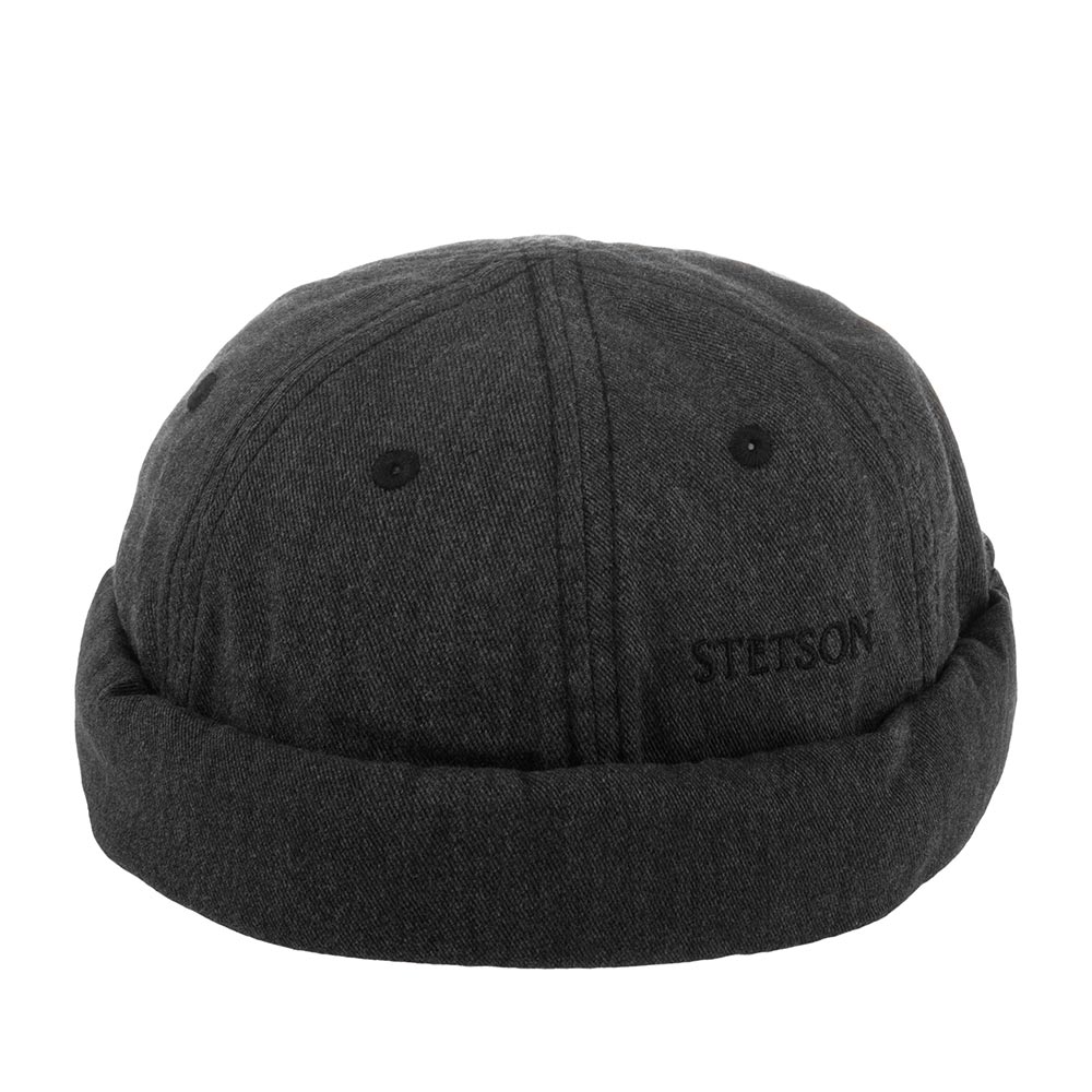 Шапка STETSON арт. 8831103 DOCKER COTTON MELANGE (темно-серый)