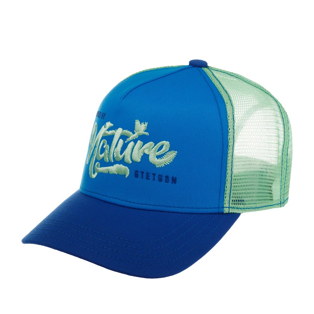 Бейсболка STETSON арт. 7765102 TRUCKER CAP INSPIRED BY NATURE SUSTAINABLE (синий)