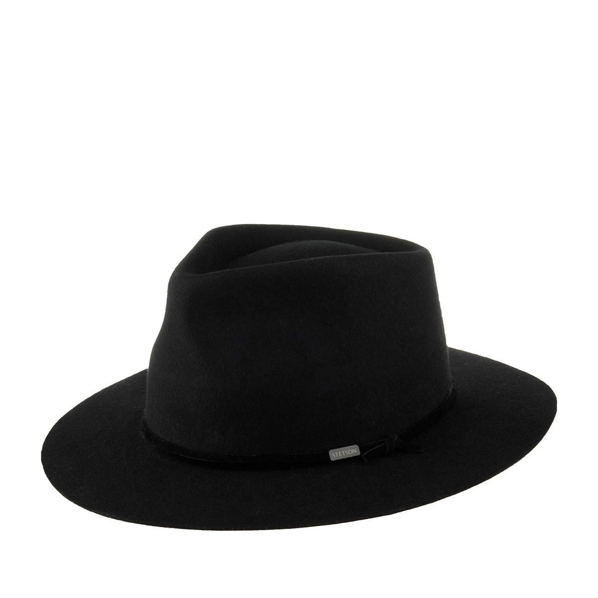 Шляпа STETSON арт. 2198138 FEDORA WOOLFELT (черный)