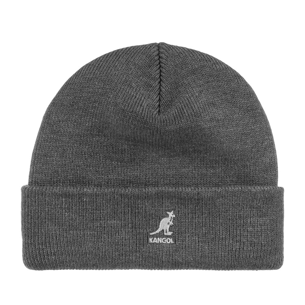 Шапка KANGOL арт. 2978BC Acrylic Cuff Pull-On (темно-серый)