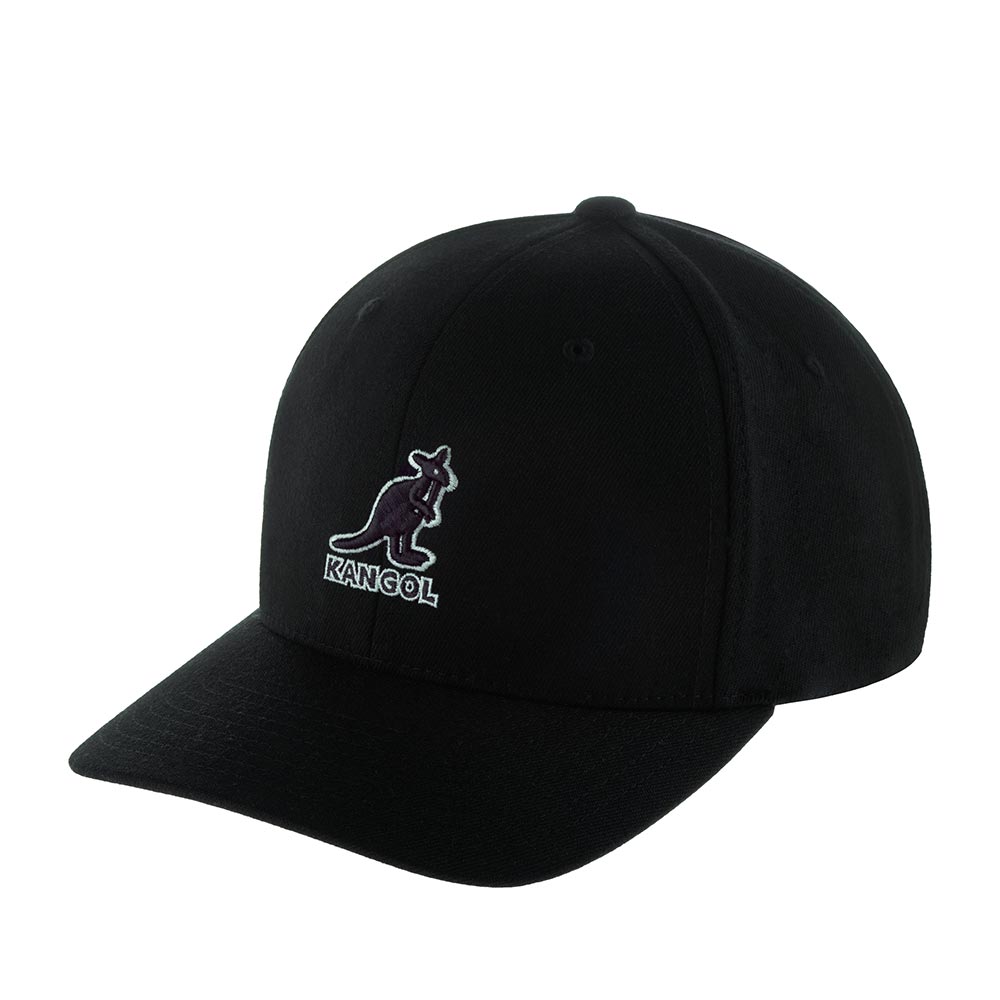 Бейсболка KANGOL арт. 5128BC 3D Wool Flexfit Baseball (черный)