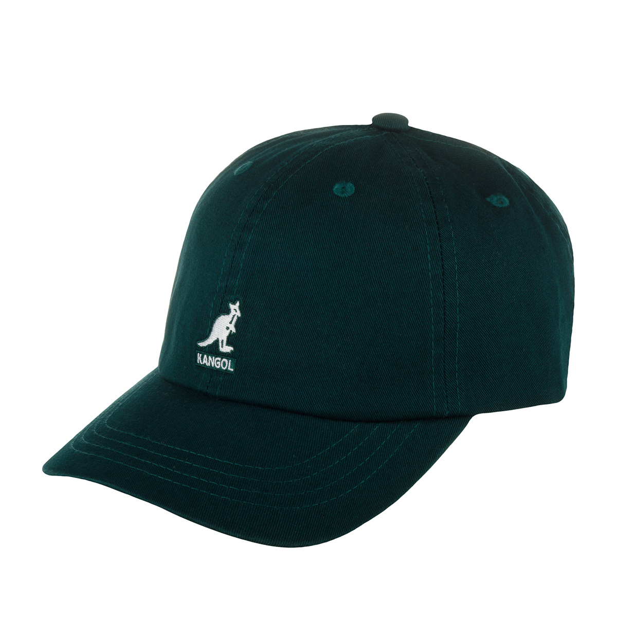 Бейсболка KANGOL арт. K5165HT Washed Baseball (темно-зеленый)