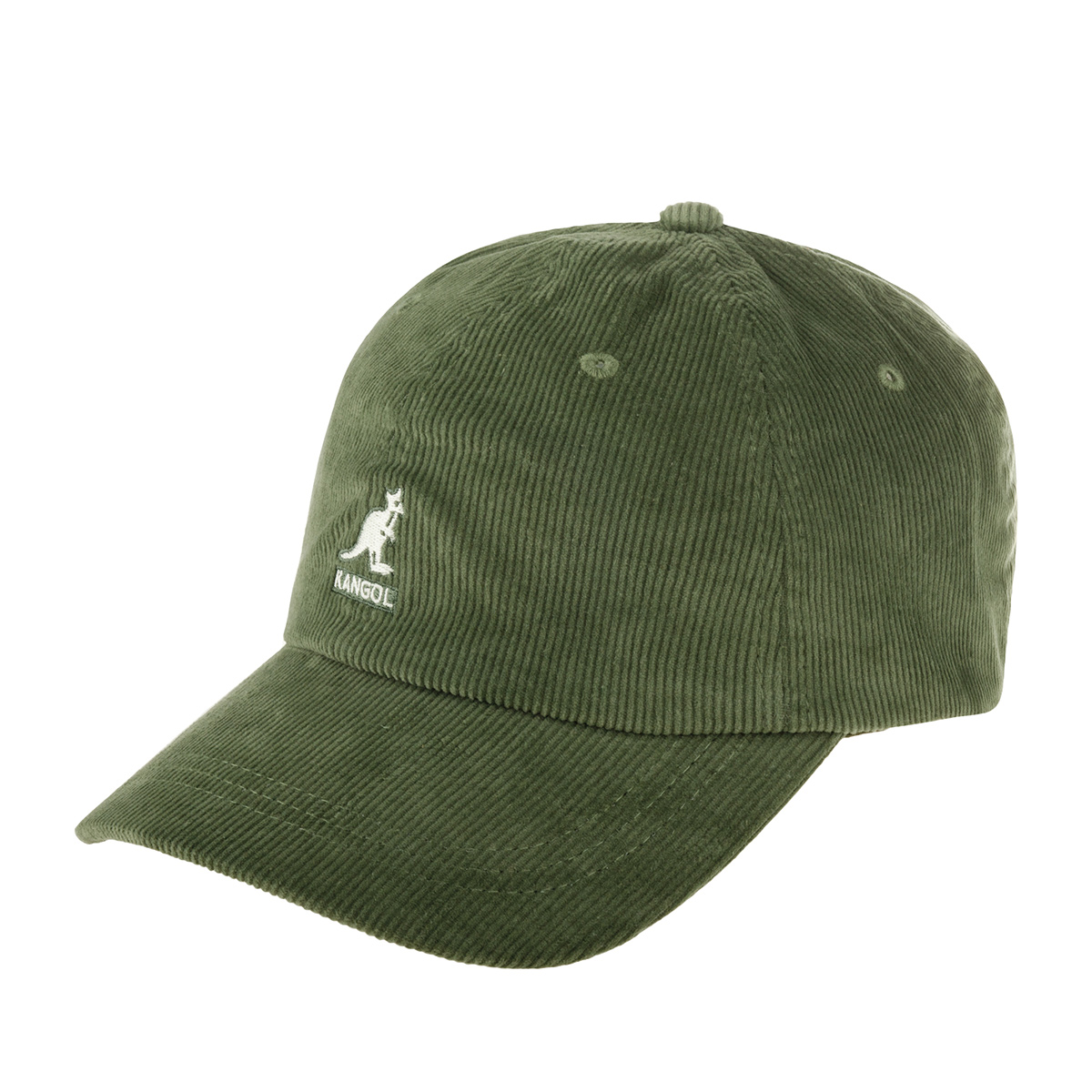 Бейсболка KANGOL арт. K5206HT Cord Baseball (оливковый)