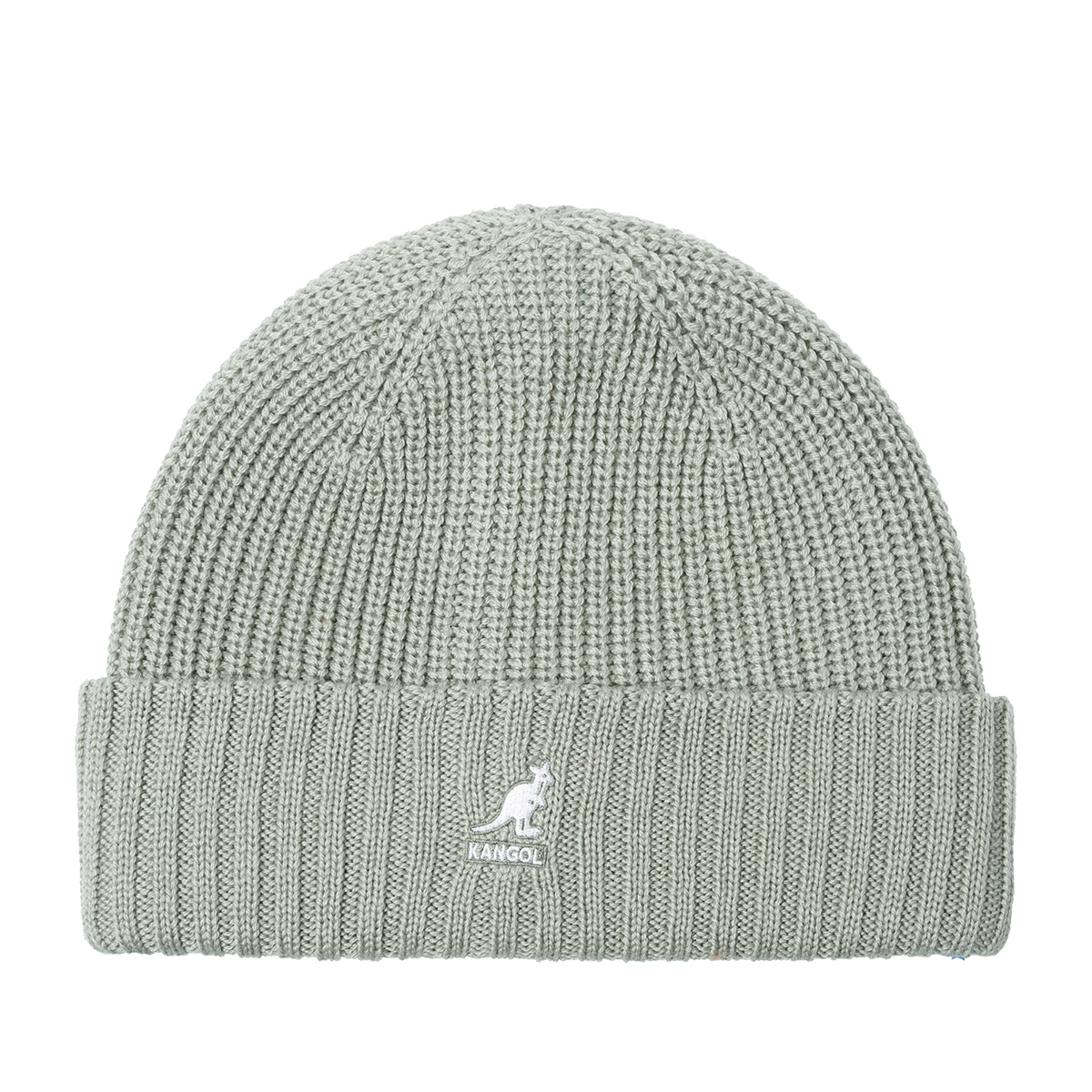 Шапка KANGOL арт. K3663 Merino Wool Rib Beanie (sage green)