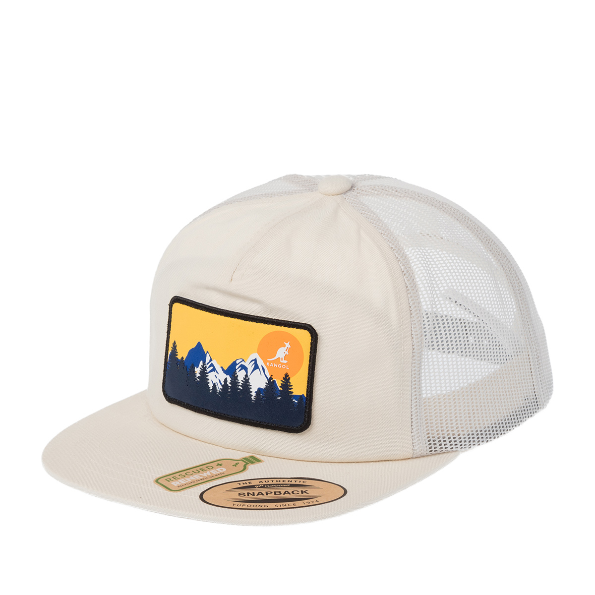 Бейсболка KANGOL арт. K5440 Kangol Outdoor Patch Trucker (кремовый)