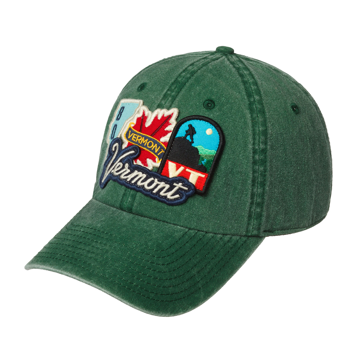 Бейсболка AMERICAN NEEDLE арт. SMU562-VT Vermont Iconic (оливковый)