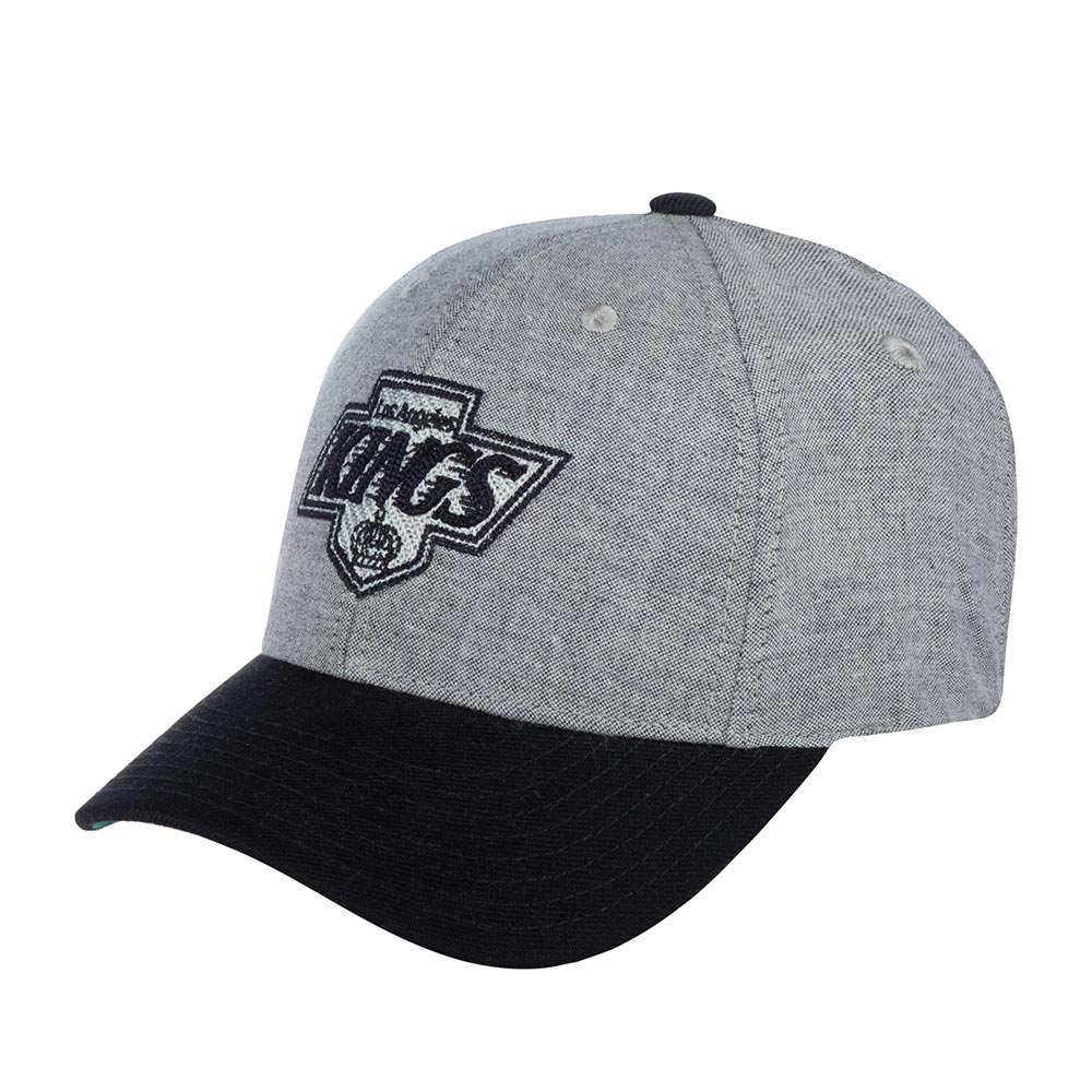 Бейсболка AMERICAN NEEDLE арт. 42642A-LAK Los Angeles Kings Ball Game (серый / черный)