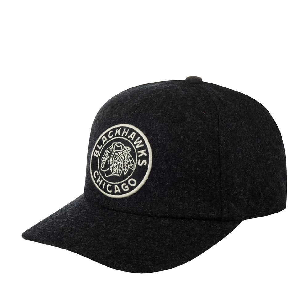 Бейсболка AMERICAN NEEDLE арт. 21005A-CBH Chicago Blackhawks Archive Legend NHL (черный)