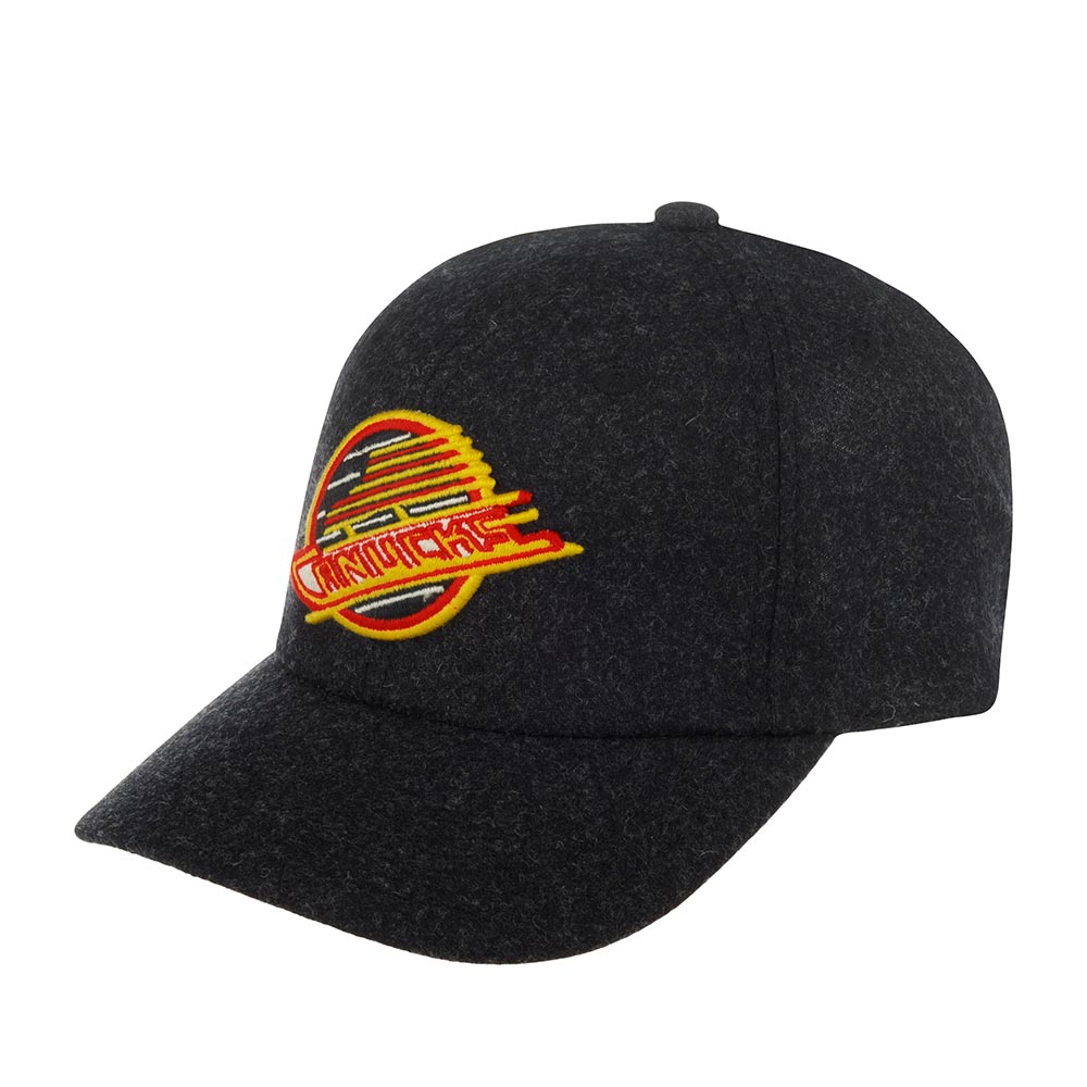 Бейсболка AMERICAN NEEDLE арт. 21005A-VAC Vancouver Canucks Archive Legend NHL (черный)