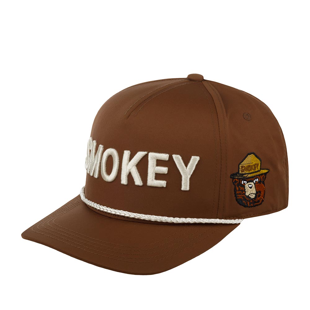 Бейсболка AMERICAN NEEDLE арт. 22010A-SBEAR Smokey Bear Traveler (коричневый)