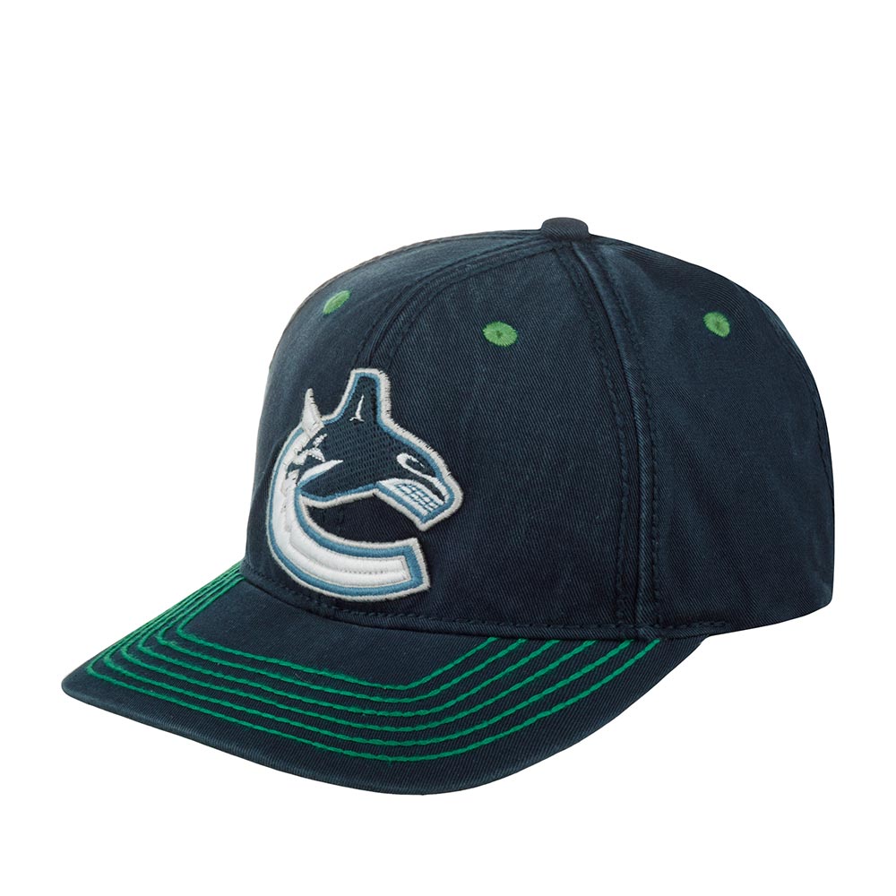 Бейсболка AMERICAN NEEDLE арт. 39622A-VAC Vancouver Canucks Complex NHL (синий)