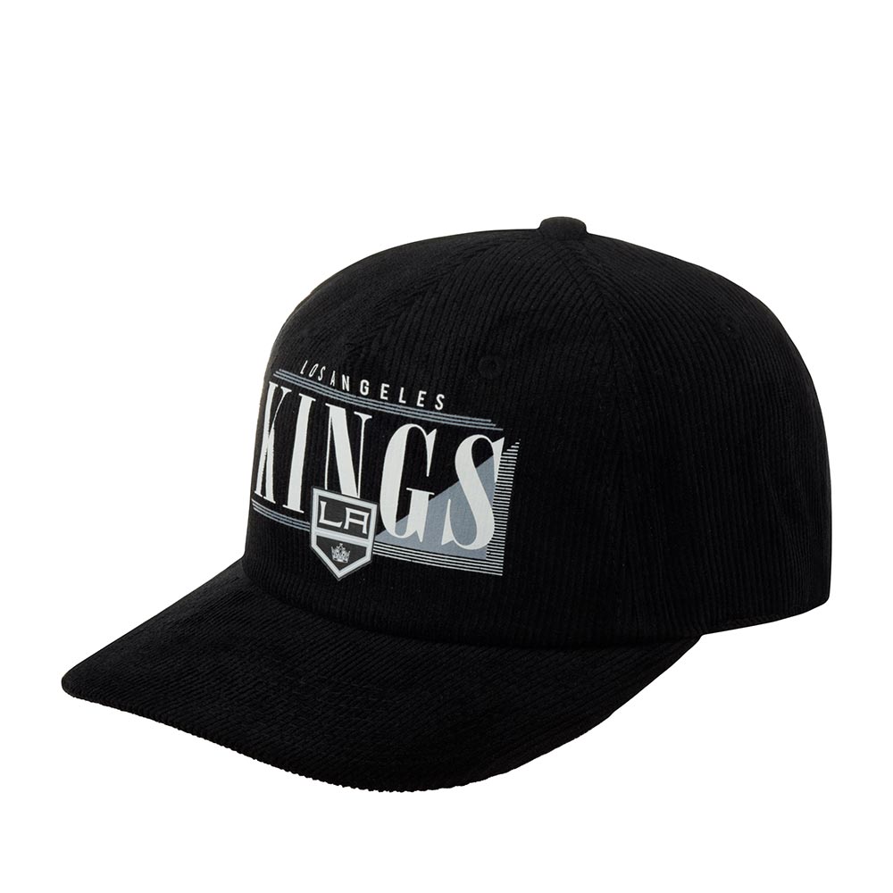 Бейсболка AMERICAN NEEDLE арт. 45082A-LAK Los Angeles Kings Printed Cord NHL (черный)