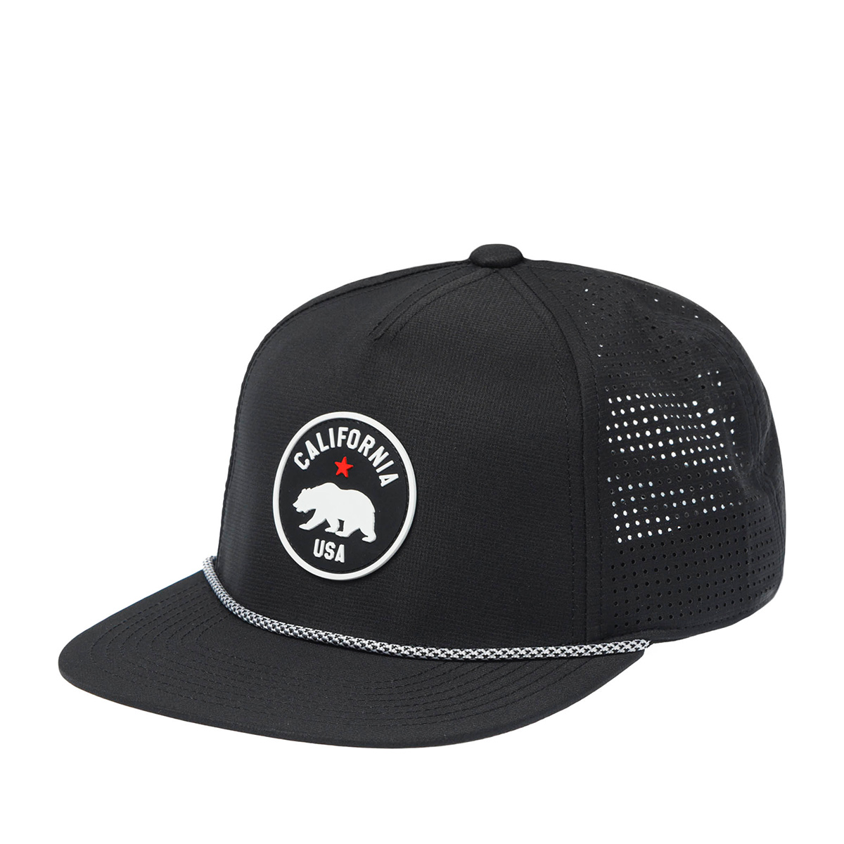 Бейсболка AMERICAN NEEDLE арт. 23003A-CALI California Buxton Pro (черный)