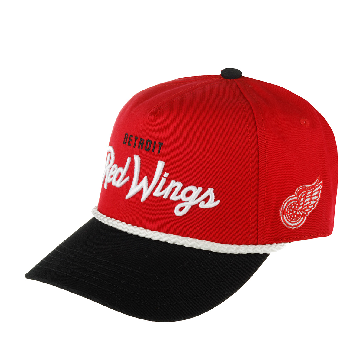Бейсболка AMERICAN NEEDLE арт. 23008A-DRW Detroit Red Wings Roscoe NHL (красный / черный)