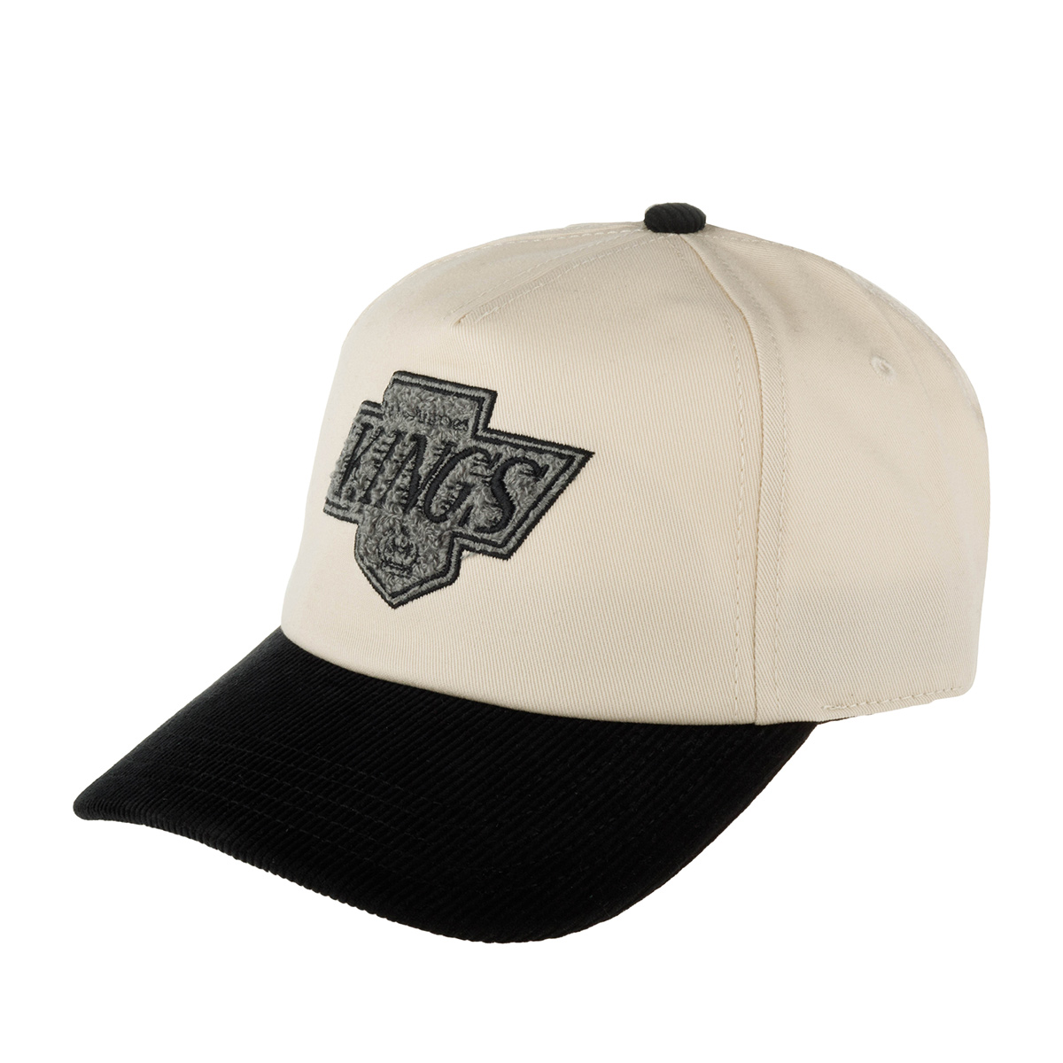 Бейсболка AMERICAN NEEDLE арт. 23020A-LAK Los Angeles Kings Burnett NHL (кремовый / черный)