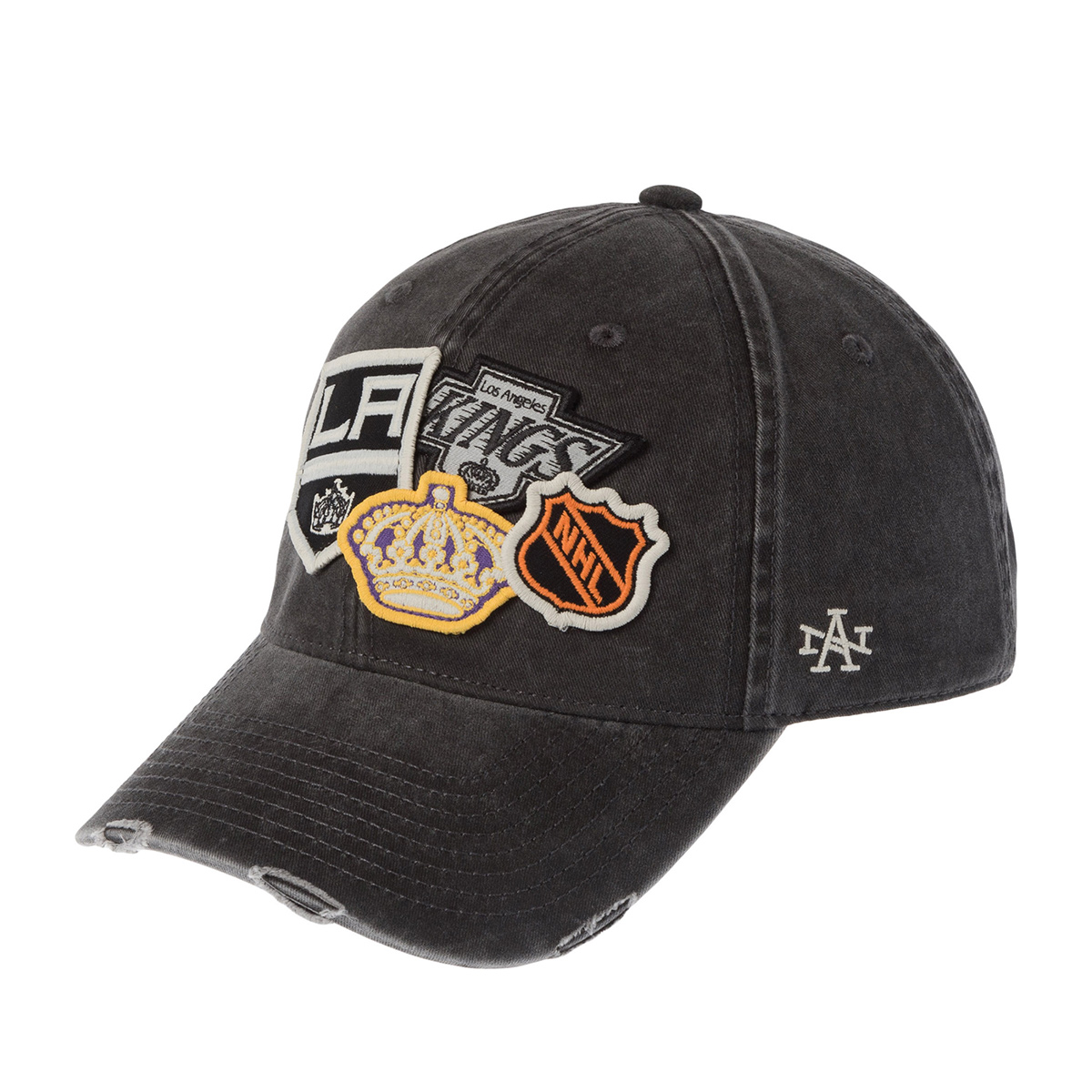 Бейсболка AMERICAN NEEDLE арт. SMU705A-LAK Los Angeles Kings Iconic NHL (черный)