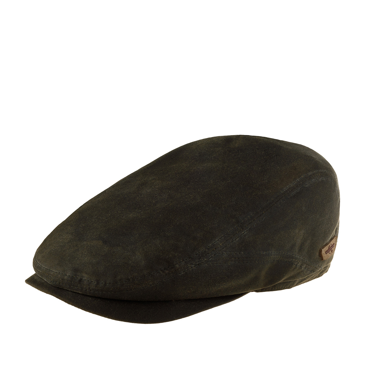 Кепка STETSON арт. 6381109 DRIVER CAP WAXED ORGANIC COTTON (оливковый)