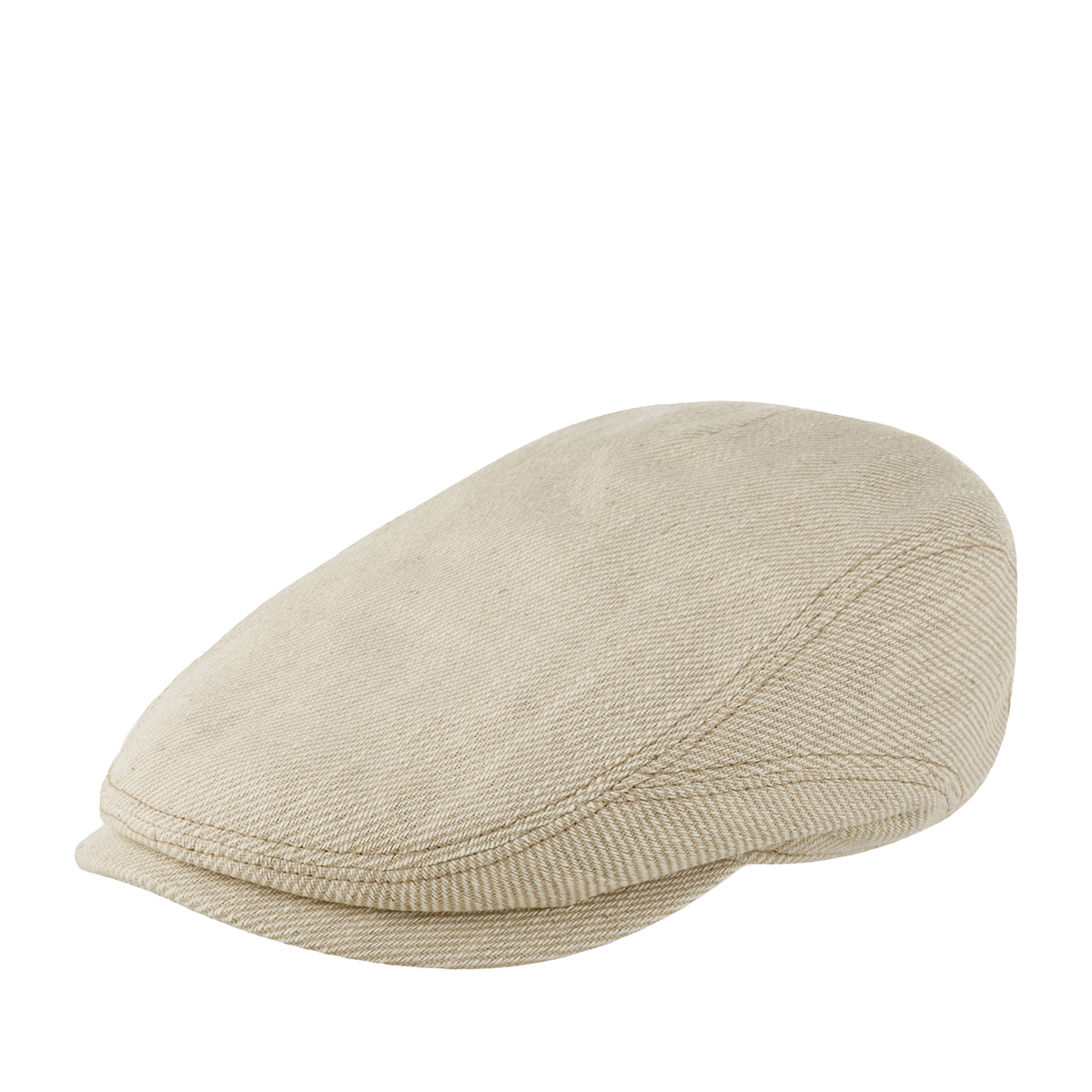 Кепка STETSON арт. 6381801 DRIVER CAP COTTON/LINEN HEAVY TWILL SUSTAINABLE (бежевый)