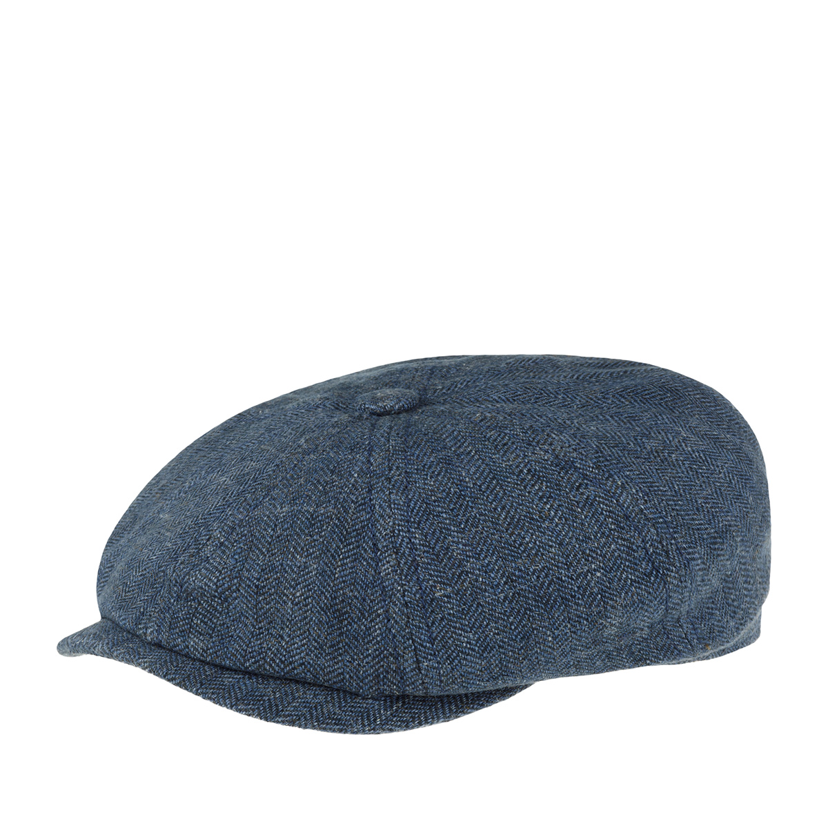 Кепка STETSON арт. 6873504 HATTERAS LINEN HERRINGBONE (синий)