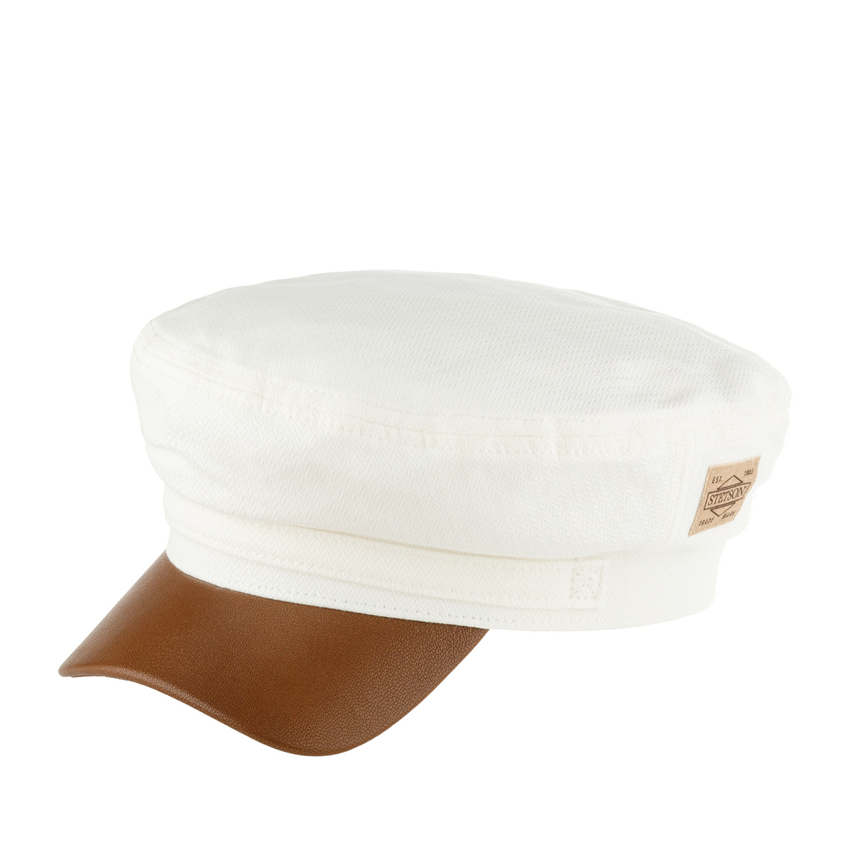 Кепка STETSON арт. 6291120 PEABODY COTTON (белый)