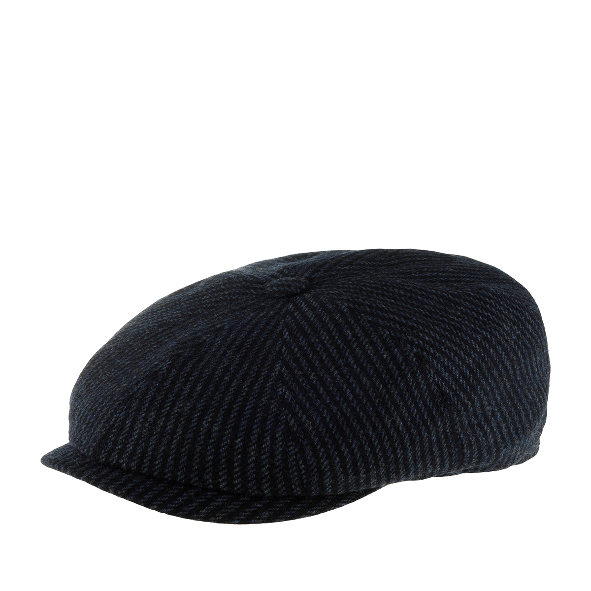 Кепка STETSON арт. 6840703 HATTERAS WOOLEN STRIPE (синий)