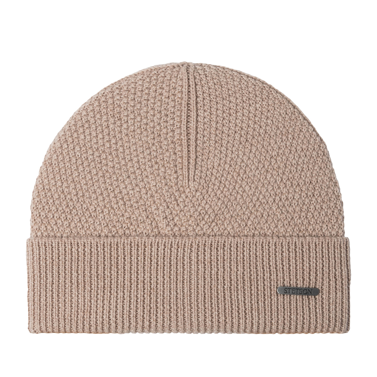 Шапка STETSON арт. 8599396 BEANIE MERINO WOOL (бежевый)