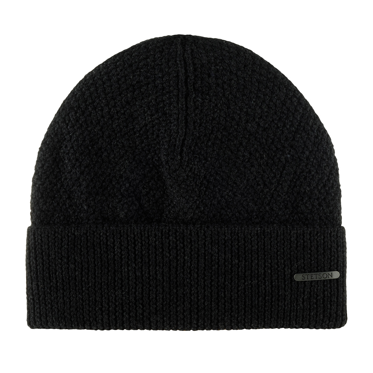 Шапка STETSON арт. 8599396 BEANIE MERINO WOOL (темно-серый)
