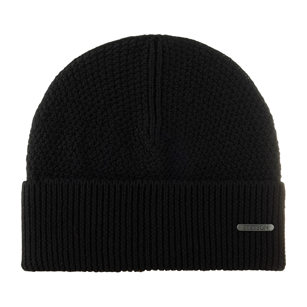 Шапка STETSON арт. 8599396 BEANIE MERINO WOOL (черный)