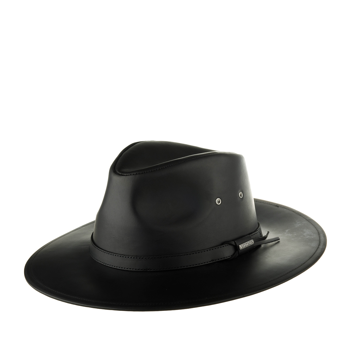 Шляпа STETSON арт. 2797302 WESTERN BUFFALO LEATHER (черный)
