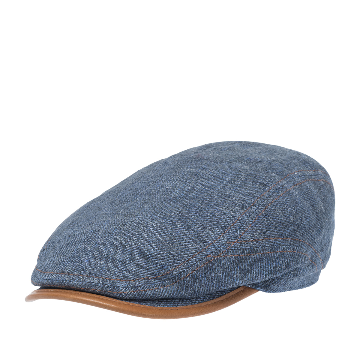 Кепка STETSON арт. 6383108 DRIVER CAP LINEN (синий)