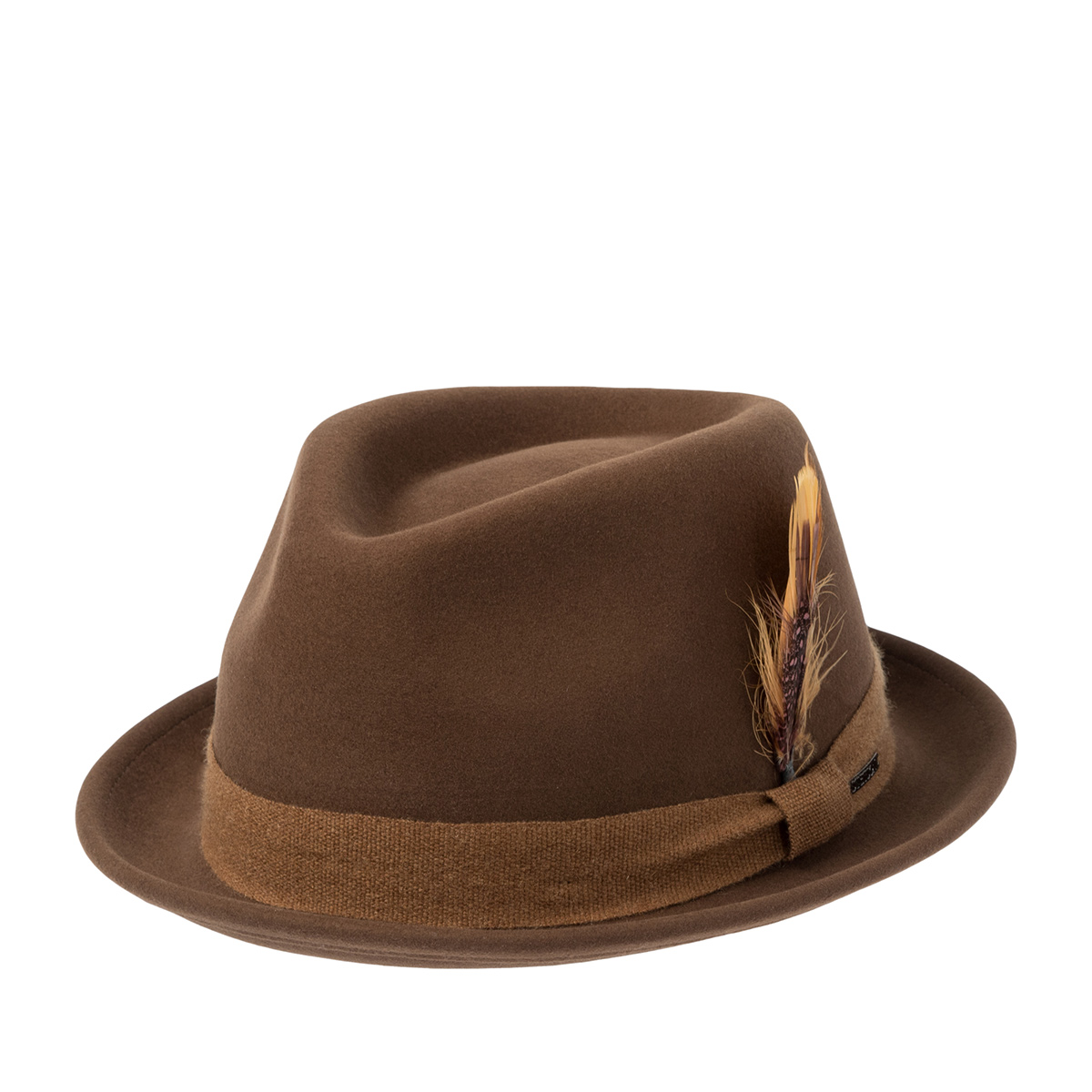 Шляпа STETSON арт. 1398124 PLAYER WOOLFELT/CASHMERE (коричневый)