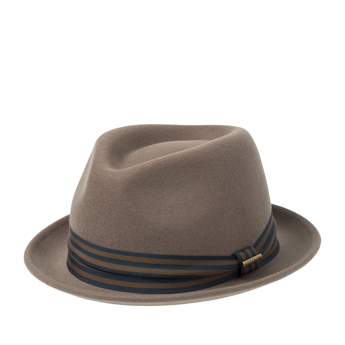Шляпа STETSON арт. 1398126 PLAYER WOOLFELT (коричневый / серый)