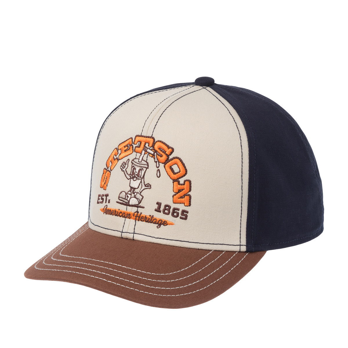 Бейсболка STETSON арт. 7771115 BASEBALL CAP WALKING DRINK (67)