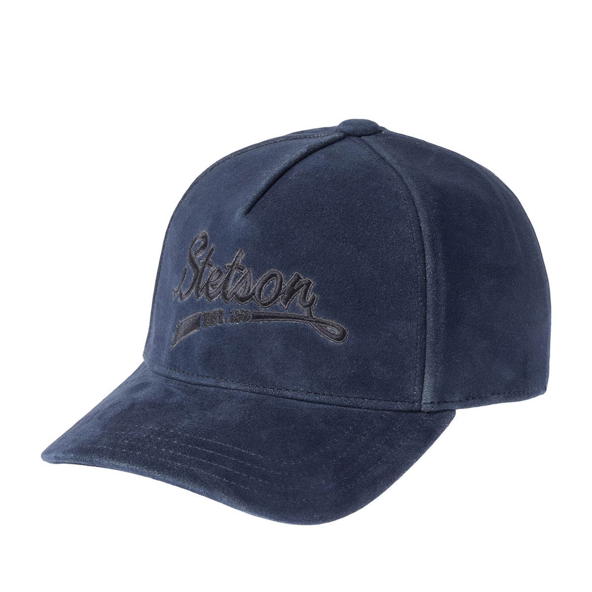 Бейсболка STETSON арт. 7757201 TRUCKER CAP DENIM LEATHER (синий)