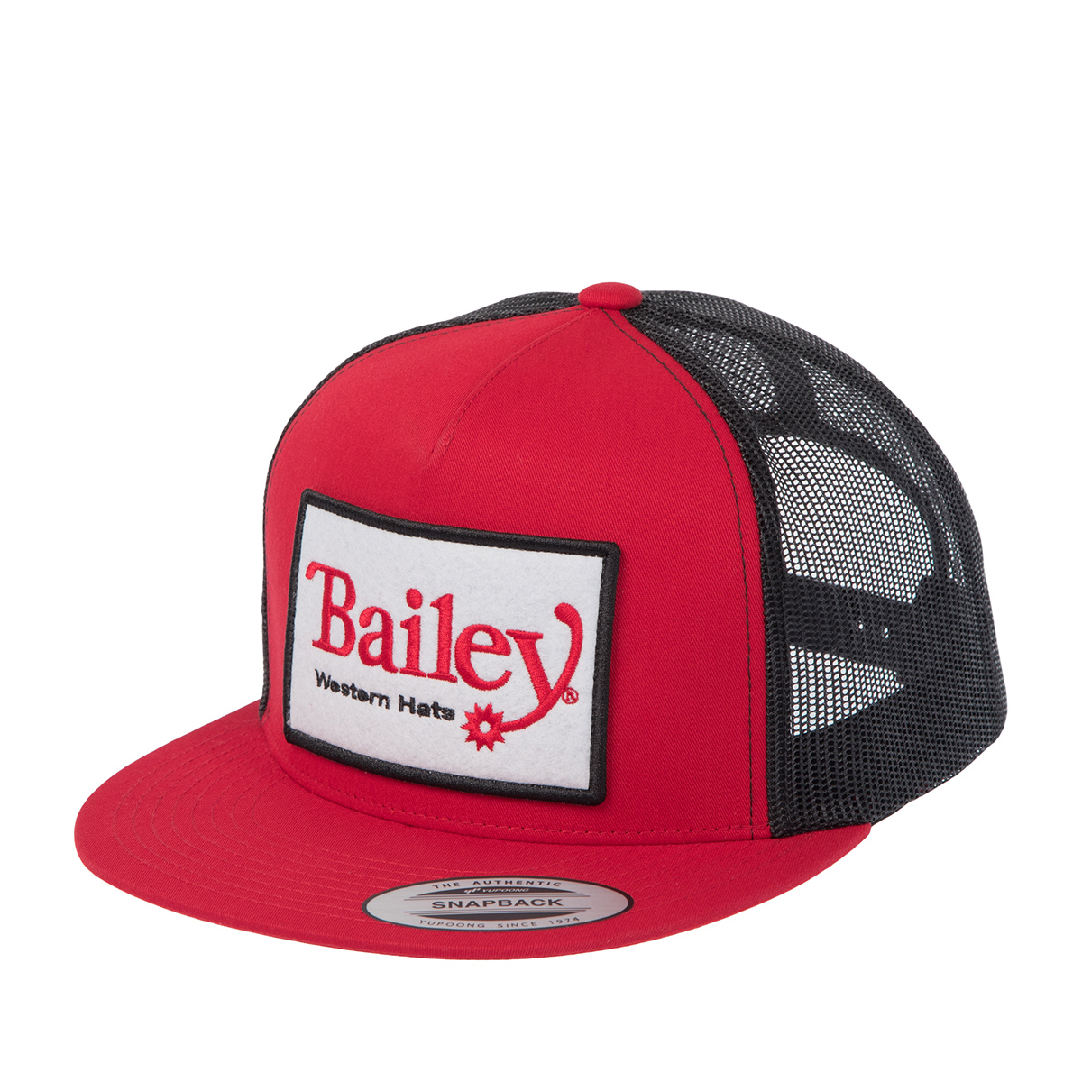 Бейсболка BAILEY арт. S26BA01 NIGHT RIDER (красный)
