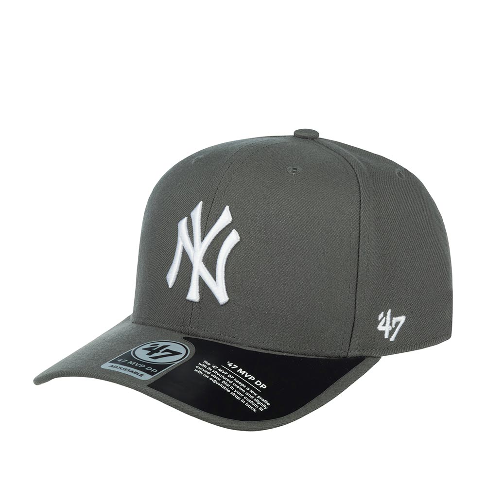 Бейсболка 47 BRAND арт. B-CLZOE17WBP New York Yankees MLB (серый)