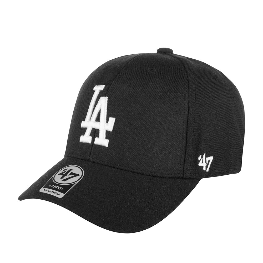 Бейсболка 47 BRAND арт. B-MVP12WBV Los Angeles Dodgers MLB (черный)