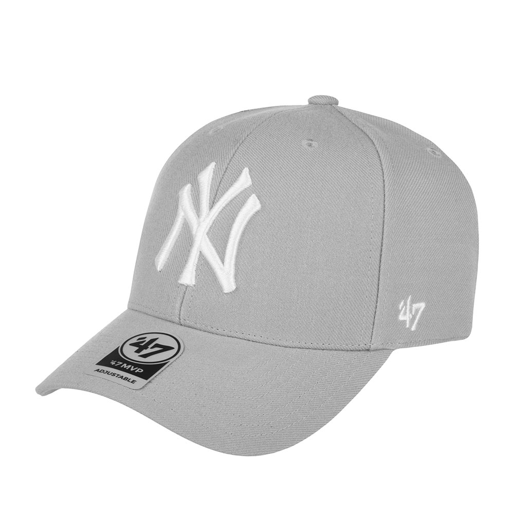 Бейсболка 47 BRAND арт. B-MVPSP17WBP New York Yankees MLB (серый)