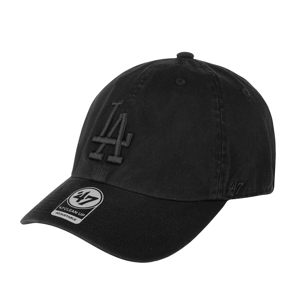 Бейсболка 47 BRAND арт. B-RGW12GWSNL Los Angeles Dodgers MLB (черный / черный)