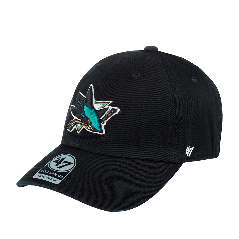 Бейсболка 47 BRAND арт. H-RGW22GWS San Jose Sharks NHL (черный)