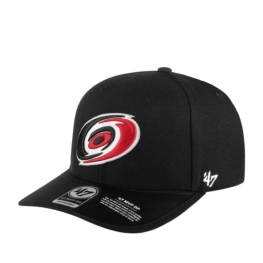 Бейсболка 47 BRAND арт. H-CLZOE07WBP Carolina Hurricanes NHL (черный)