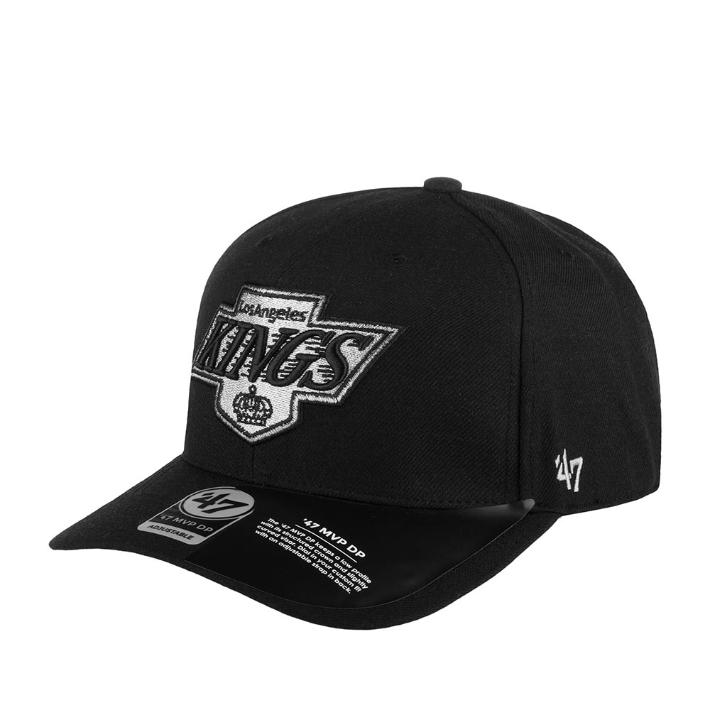 Бейсболка 47 BRAND арт. HVIN-CLZOE08WBP Los Angeles Kings NHL (черный)