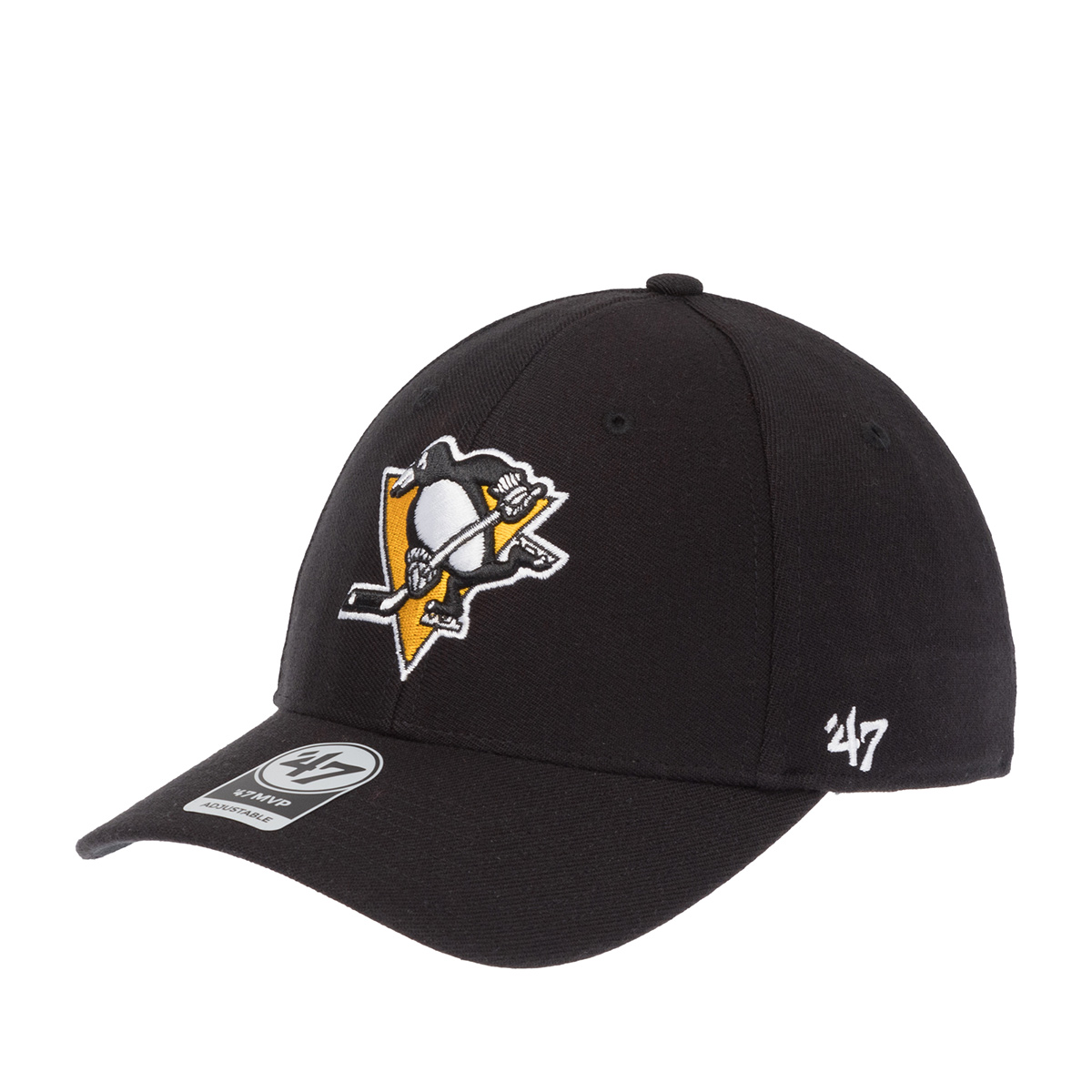 Бейсболка 47 BRAND арт. H-CNTDF15WSE Pittsburgh Penguins NHL (черный)